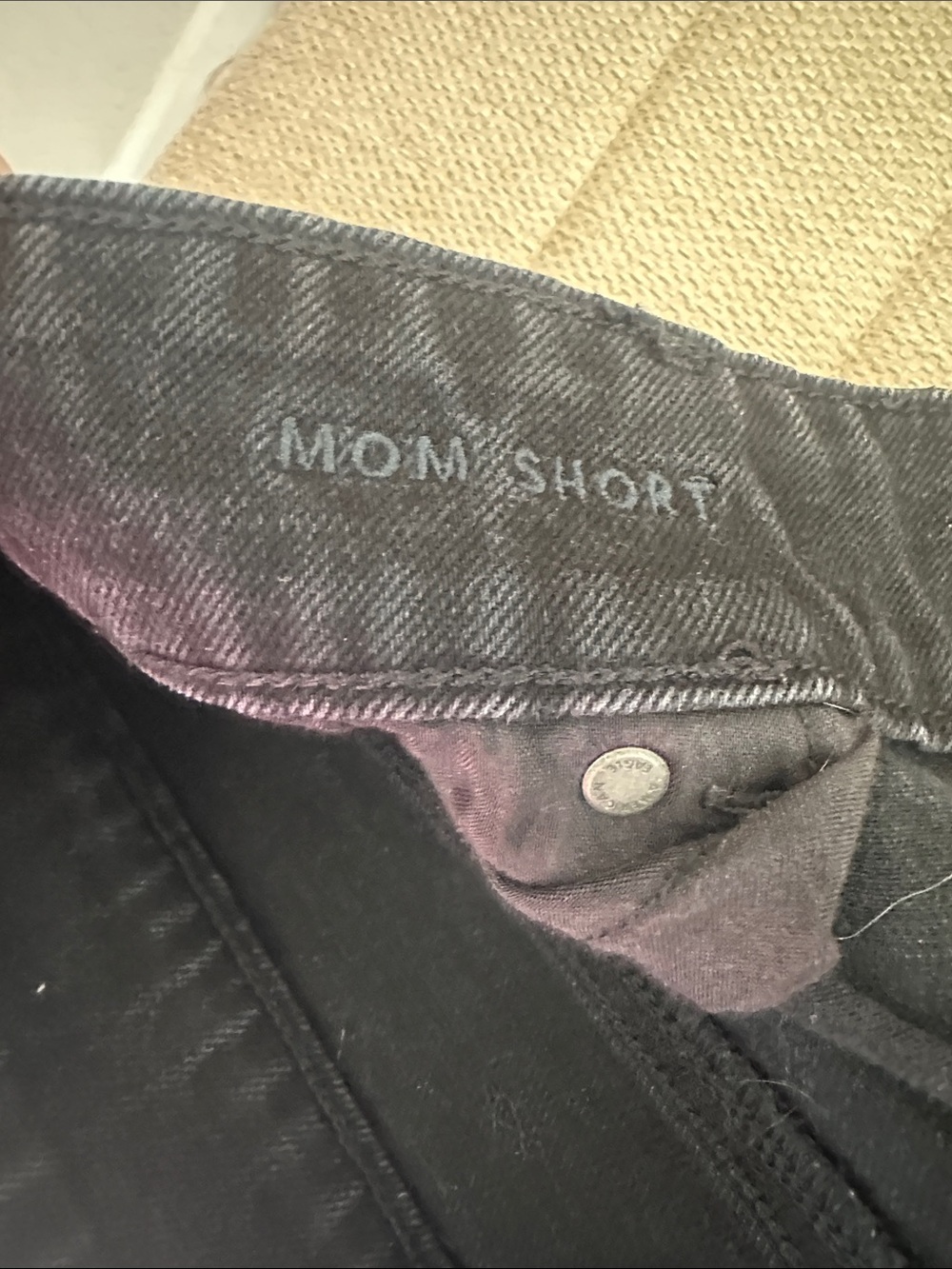American Eagle Black Distressed Denim Shorts - Women - Picture 4 of 5